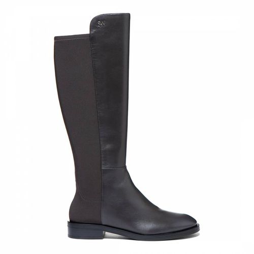 Slate Leather Keelan City Long Boot - Stuart Weitzman - Modalova