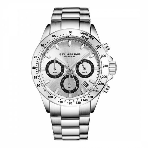 Men's Quartz Chronograph Date Watch - Stuhrling - Modalova