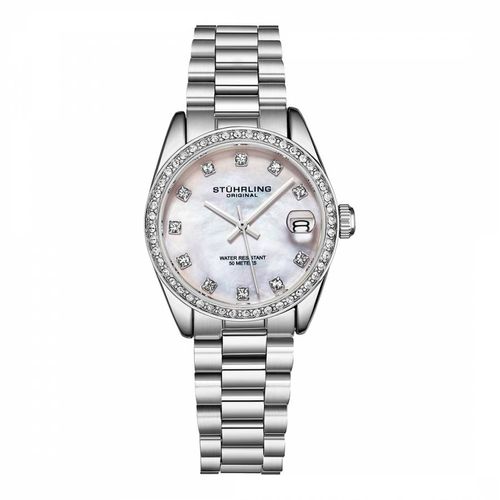 Women's Silver Watch - Stuhrling - Modalova