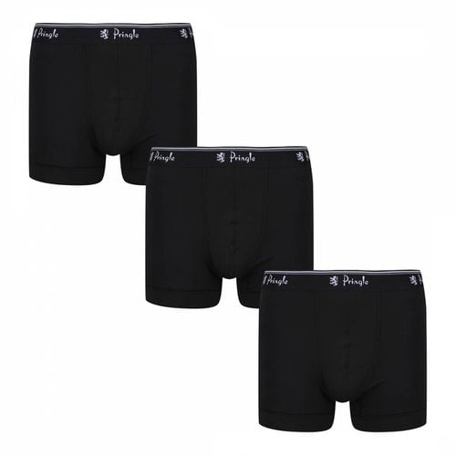 Black 3PK Sports Boxers - Pringle - Modalova