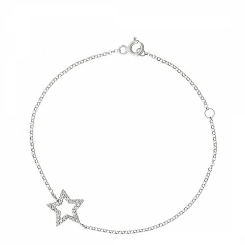 Silver Star Diamond Bracelet - Le Diamantaire - Modalova