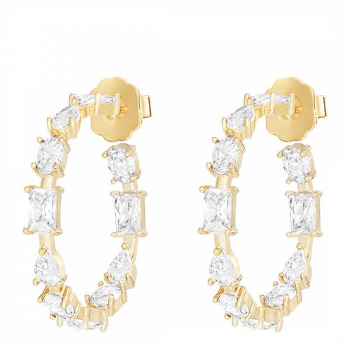 Riley 18K Gold Plated Earrings - MeMe London - Modalova