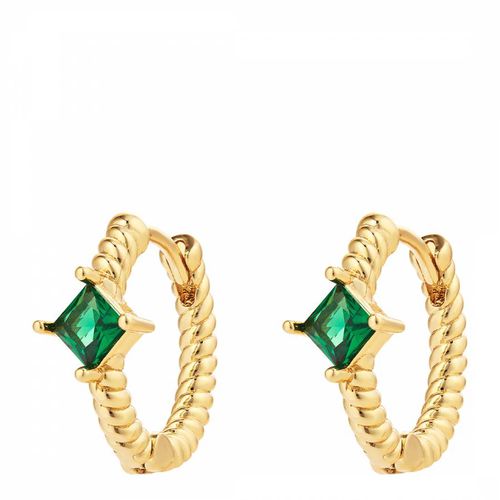 K Gold Carlota Earrings - MeMe London - Modalova