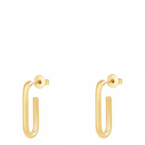 Linxy 18K Gold Plated Earrings - MeMe London - Modalova