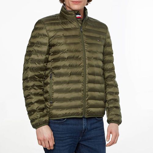 Khaki Core Packable Recycled Jacket - Tommy Hilfiger - Modalova