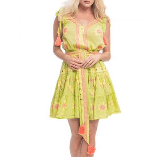 Lime Arri Dress - Pranella - Modalova