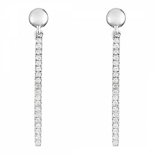 Diamond Embellished Hanging Earrings - Artisan Joaillier - Modalova