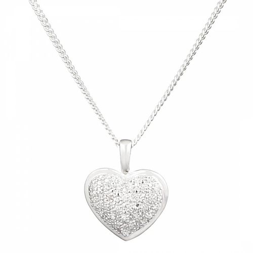 Diamond Heart Pendant Necklace - Artisan Joaillier - Modalova