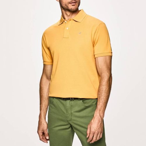 Short Sleeve Cotton Polo Shirt - Hackett London - Modalova