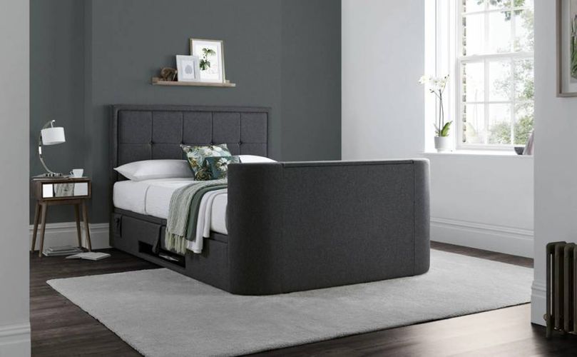 Eston King Grey - TV Bed Store - Modalova