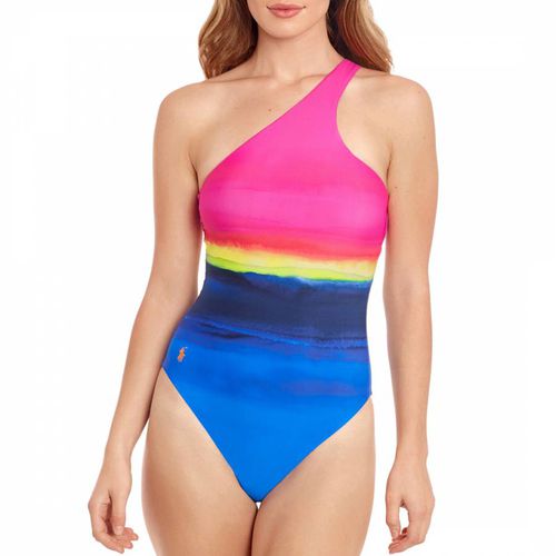 Multi One Shoulder Mio Swimsuit - Polo Ralph Lauren - Modalova