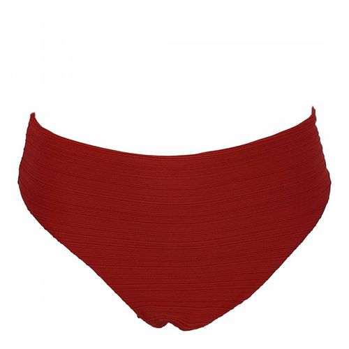 Red Mid Rise Bikini Bottom - Moontide - Modalova