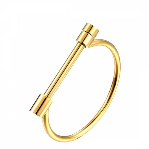 K Gold Lock Bangle - Stephen Oliver - Modalova