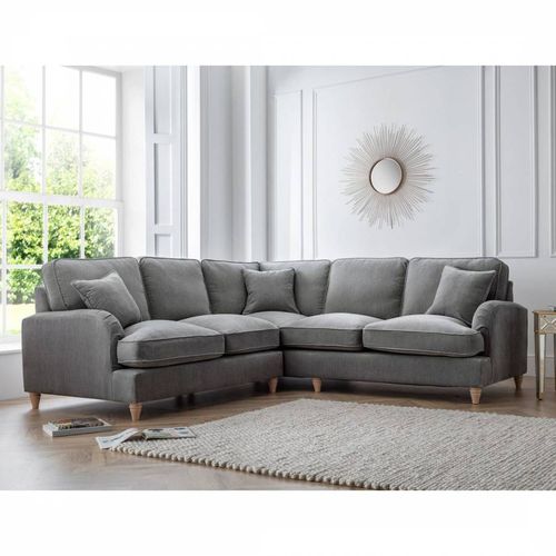 The Swift Corner Sofa Manhattan Charcoal - The Great Sofa Company - Modalova