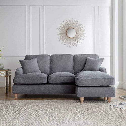 SAVE £1050 - The Swift Right Hand Chaise Sofa Manhattan Charcoal - The Great Sofa Company - Modalova