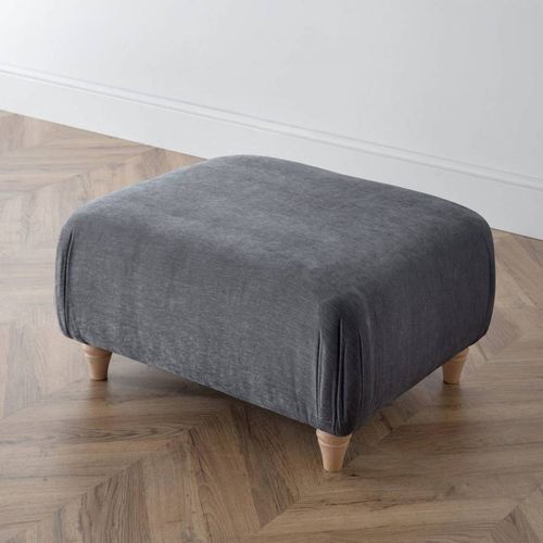The Swift/Bromfield Footstool Manhattan Charcoal - The Great Sofa Company - Modalova