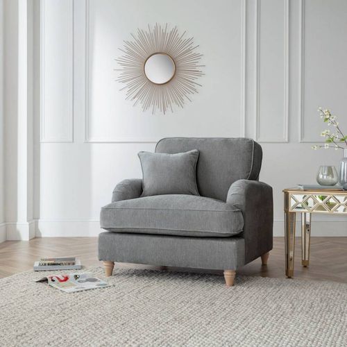 SAVE £654 - The Swift Armchair Manhattan Charcoal - The Great Sofa Company - Modalova