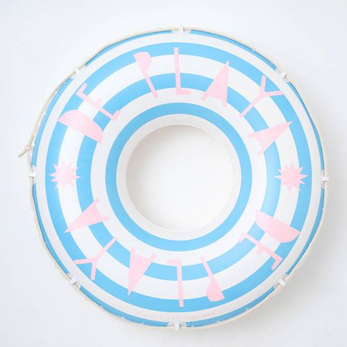 Retro Pool Ring De Playa Stripe - Sunnylife - Modalova