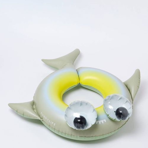Kiddy Pool Ring Shark Tribe Khaki - Sunnylife - Modalova