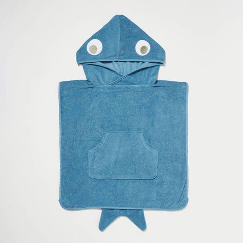 Beach Hooded Towel Shark Tribe Deep Blue - Sunnylife - Modalova
