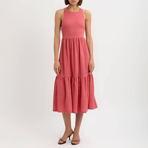Pink Maxi Dress - Mango - Modalova