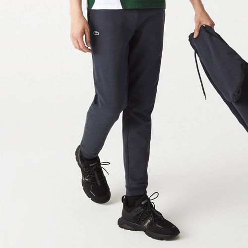 Charcoal Embroidered Logo Joggers - Lacoste - Modalova