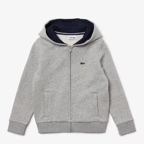 Teen's Cotton Blend Zip Up Hoodie - Lacoste - Modalova