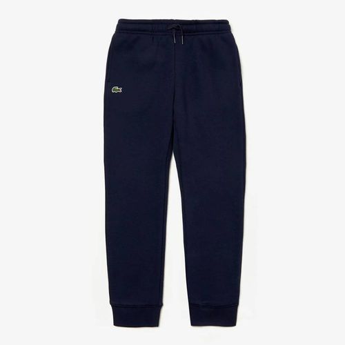 Teen's Navy Cotton Blend Joggers - Lacoste - Modalova