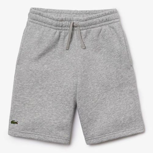 Kid Boy's Embroidered Cotton Blend Logo Shorts - Lacoste - Modalova