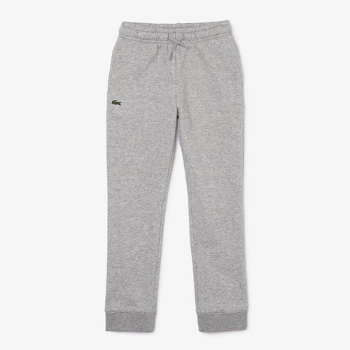 Teen's Grey Cotton Blend Joggers - Lacoste - Modalova