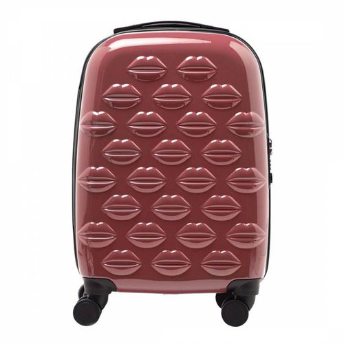 Antique Rose Lips Cabin Suitcase - Lulu Guinness - Modalova