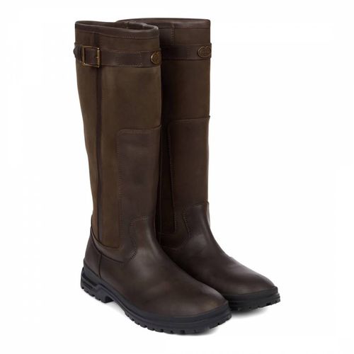 Caramel Jameson Wide Fit Leather Boot - Le Chameau - Modalova