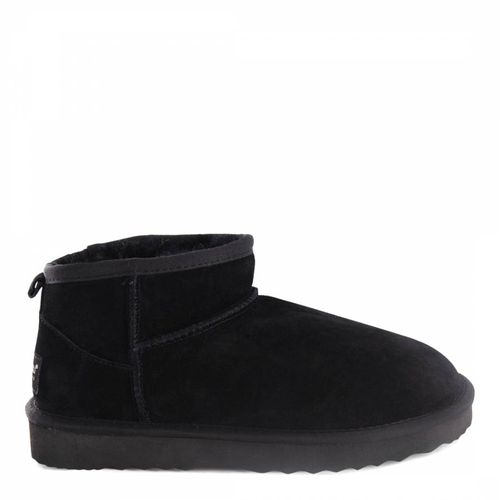 Black Suede Ultra Low Noosa Boots - Aus Wooli - Modalova
