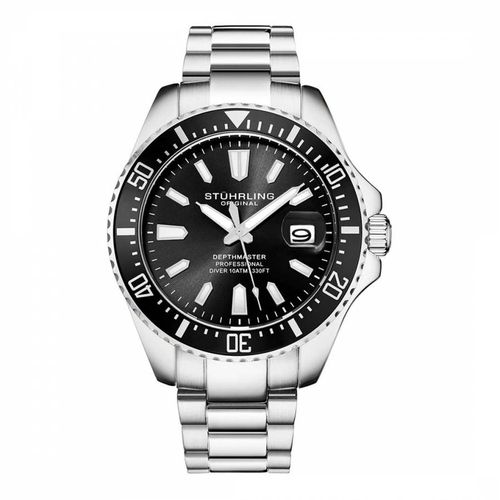Men's /Red Original Aqua Diver Watch 42mm - Stuhrling - Modalova