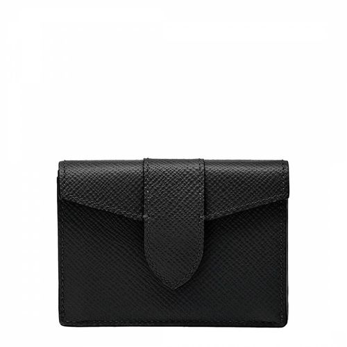 Black Panama Mini Trifold Purse - Smythson - Modalova