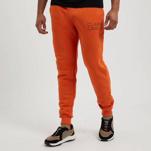 Orange Logo Joggers - Cavalli Class - Modalova