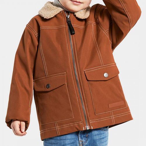 Brown Harper Fleece Collar Jacket - Didriksons - Modalova
