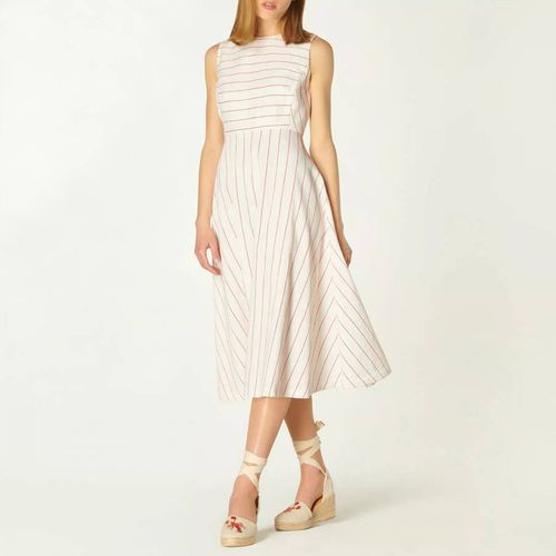 Stripe Clementin Cotton Blend Dress - L K Bennett - Modalova