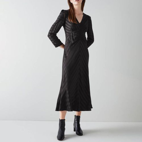 Black Stripe Gabrielle Dress - L K Bennett - Modalova