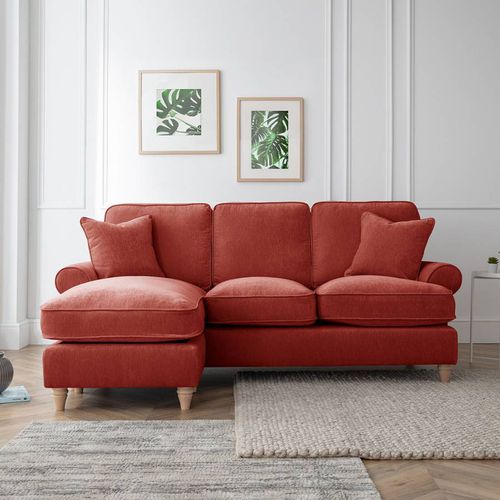 The Bromfield Left Hand Chaise Sofa Manhattan Apricot - The Great Sofa Company - Modalova
