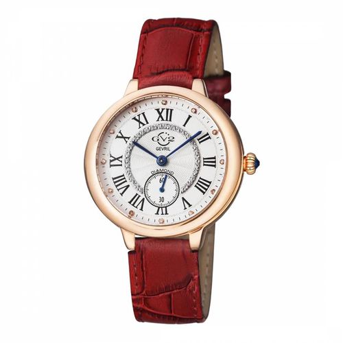 Women's Rome Silver Dial RG Watch - Gevril - Modalova