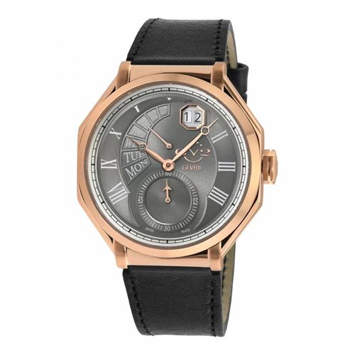 Men's Rose /Black Gv2 Marchese Watch 44mm - Gevril - Modalova