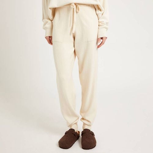 Winter White Knitted Joggers - Replay - Modalova