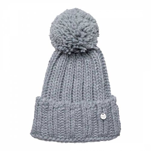 REPLAY Men Cable Knit Beanie For Men (Grey, OS)