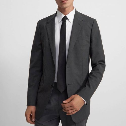 Grey Tailored Stretch Wool Blazer - Theory - Modalova