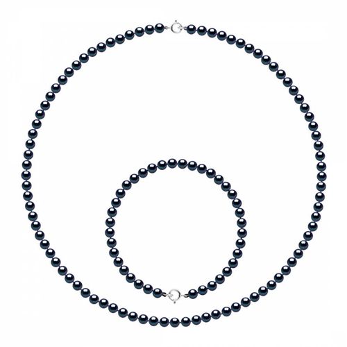 Tahiti/White Gold Real Cultured Freshwater Pearl Necklace/Bracelet - Ateliers Saint Germain - Modalova