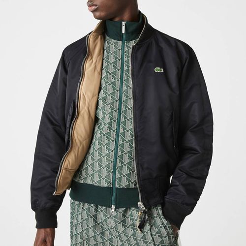 Lacoste quilted clearance bomber jacket