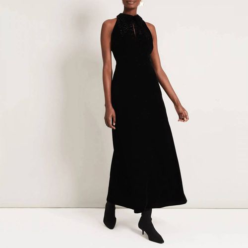 Black Violet Shimmer Maxi Dress - Phase Eight - Modalova