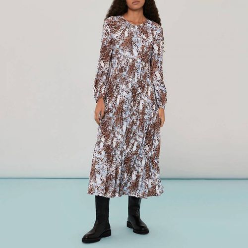 Multi Leio Printed Midi Dress - WHISTLES - Modalova