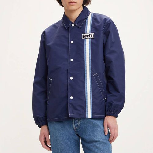 Navy Stripe Detail Logo Jacket - Levi's - Modalova